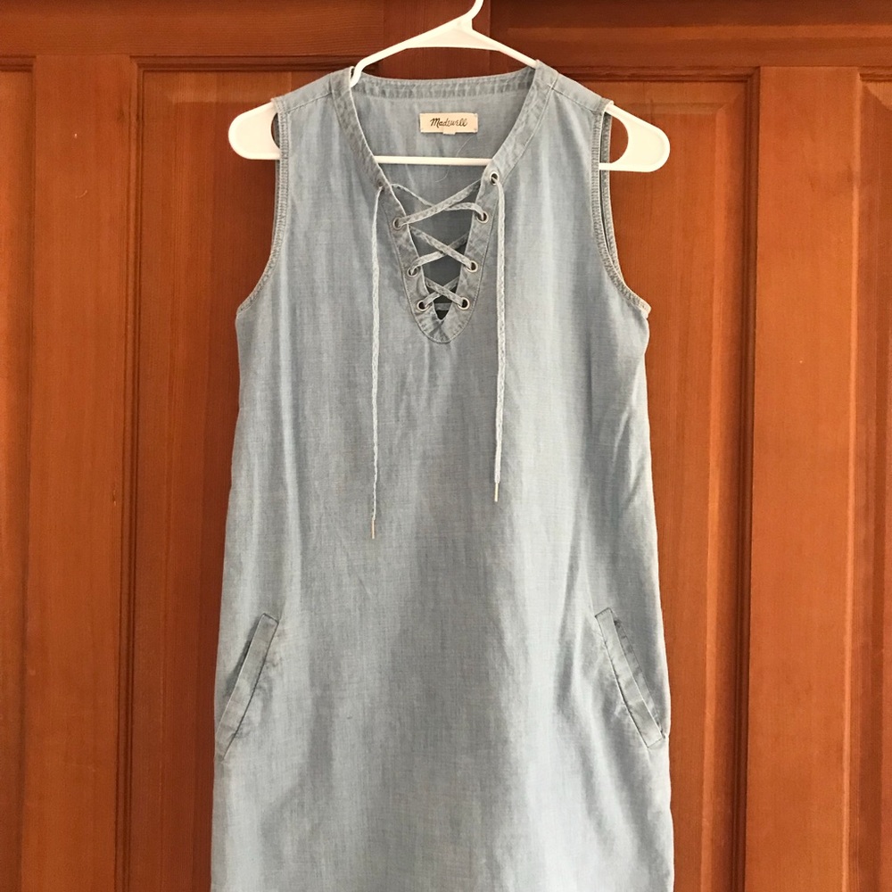 Madewell Chambray Dress